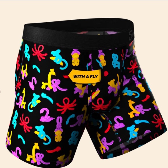 Shinesty Men’s Large Boxer Briefs w/Fly - The Knot Tonights - Picture 3 of 5